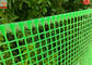 Plastic Garden Mesh Netting Fence , Garden Protection Netting Green Color