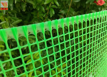 Plastikgarten-Maschen-Filetarbeits-Zaun, Garten-Schutz, der grüne Farbe fängt